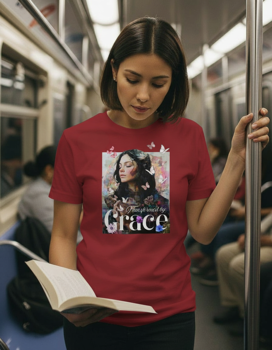 Transformed by Grace T-shirt Woman