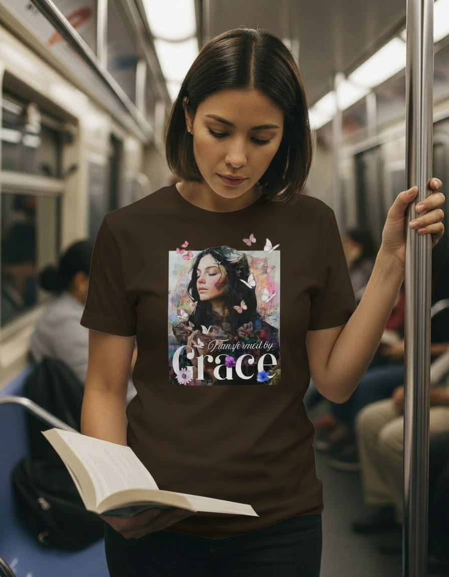 Transformed by Grace T-shirt Woman