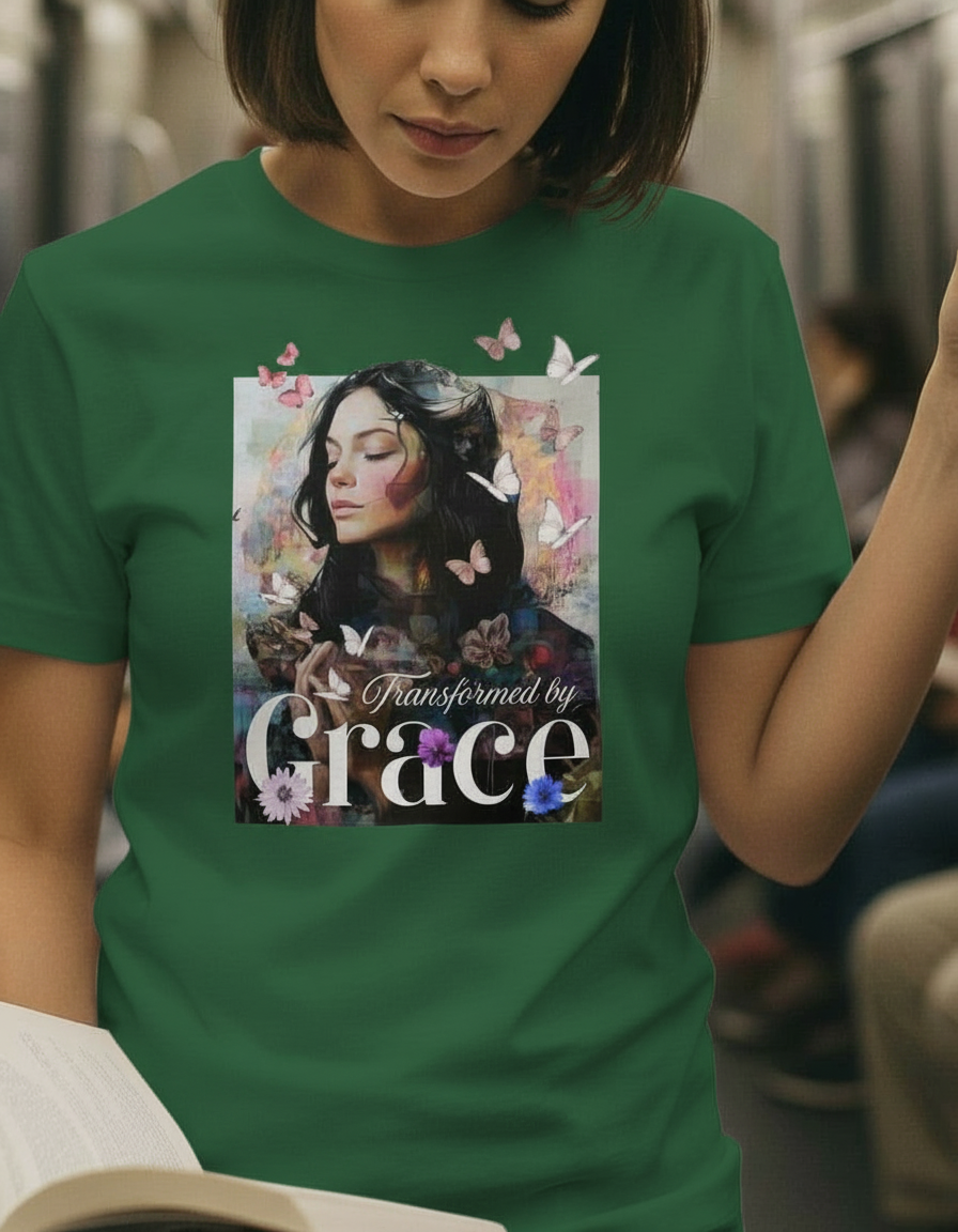 Transformed by Grace T-shirt Woman