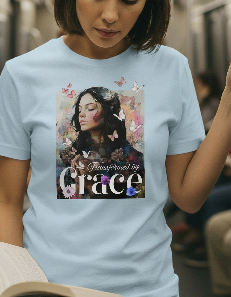 Transformed by Grace T-shirt Woman