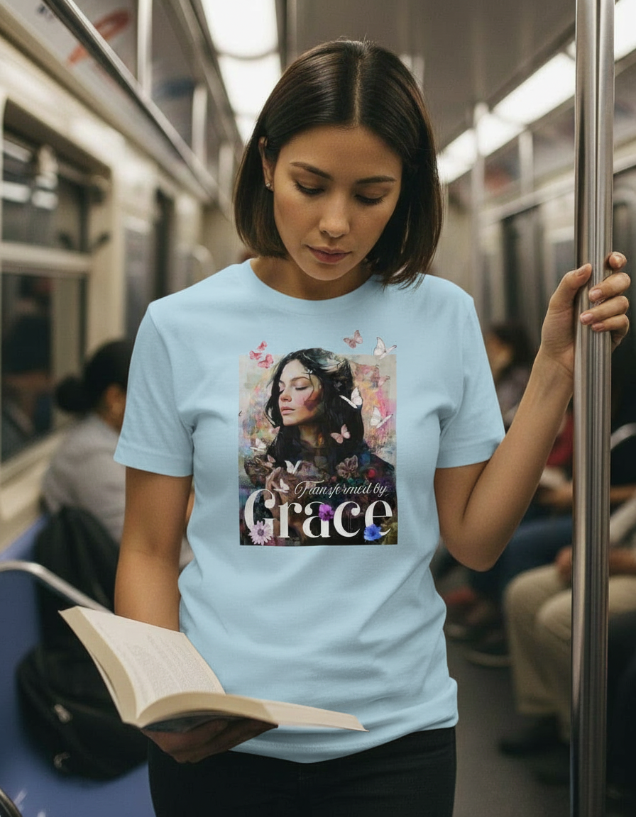 Transformed by Grace T-shirt Woman