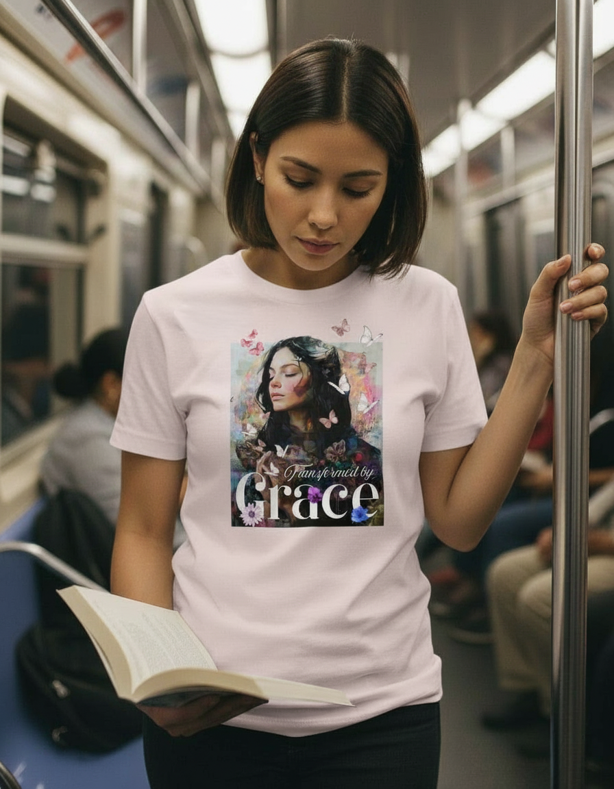 Transformed by Grace T-shirt Woman