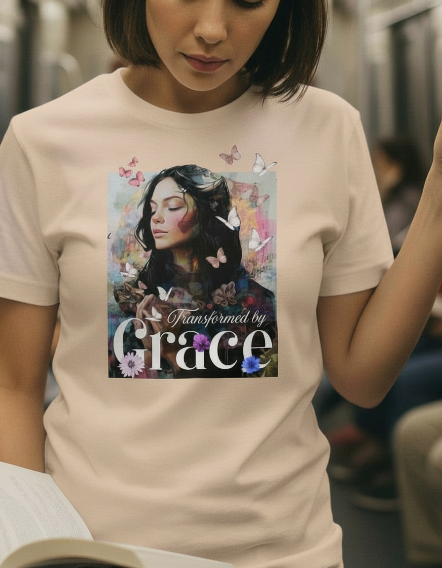 Transformed by Grace T-shirt Woman