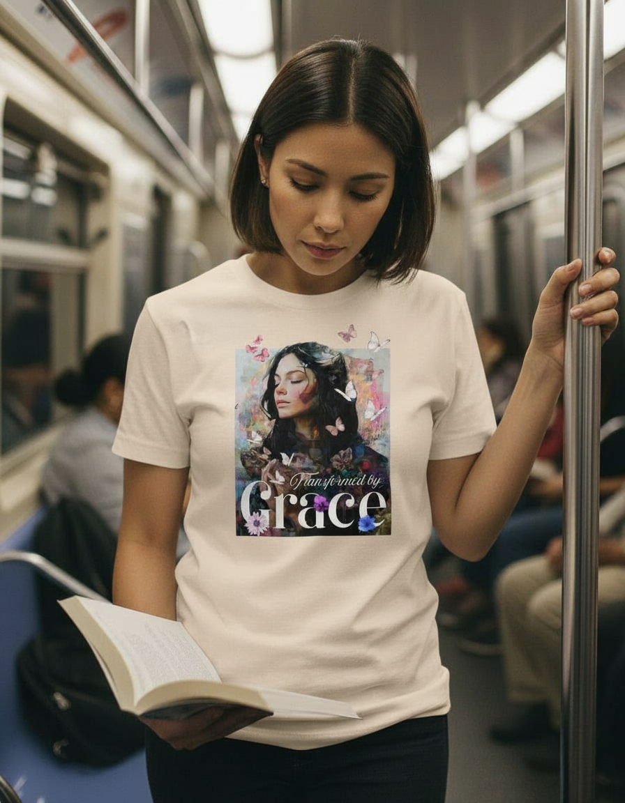 Transformed by Grace T-shirt Woman