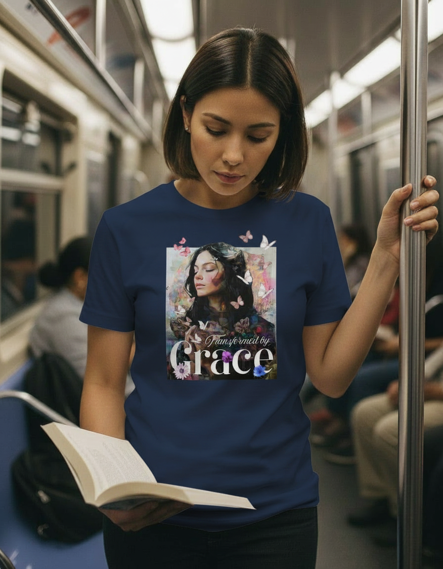 Transformed by Grace T-shirt Woman