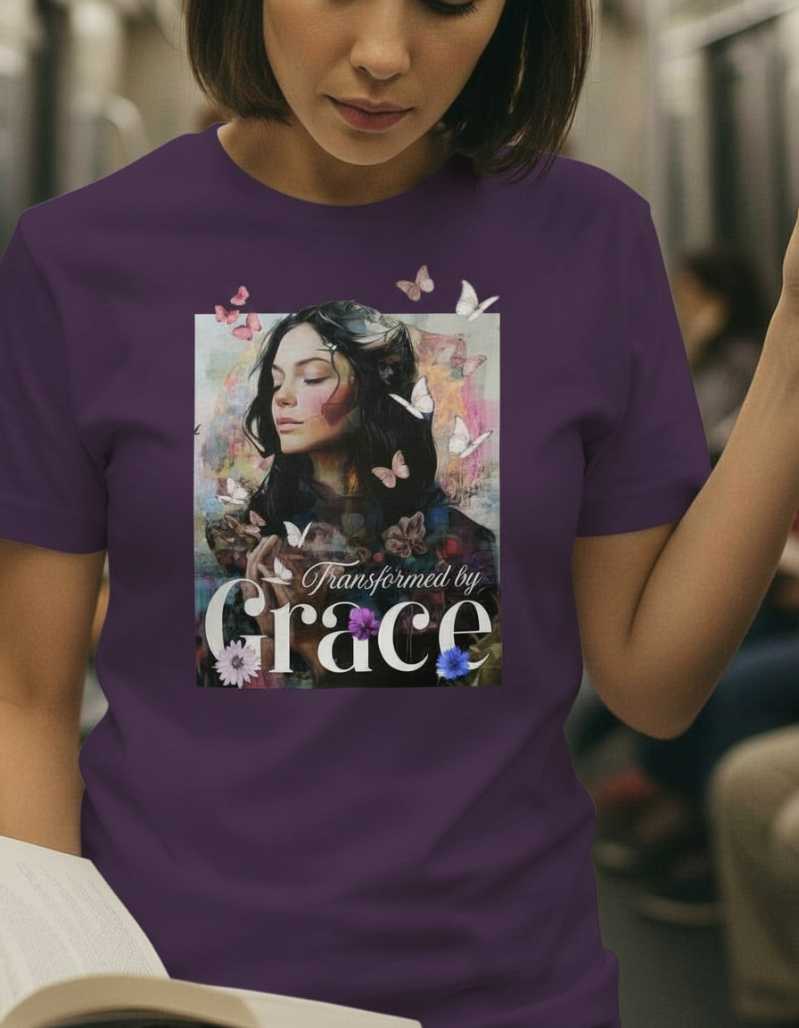 Transformed by Grace T-shirt Woman