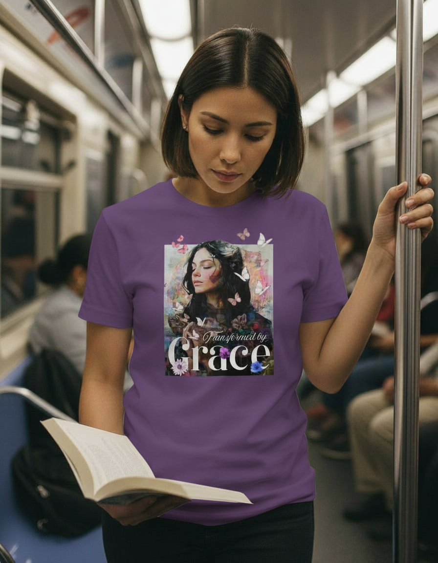 Transformed by Grace T-shirt Woman