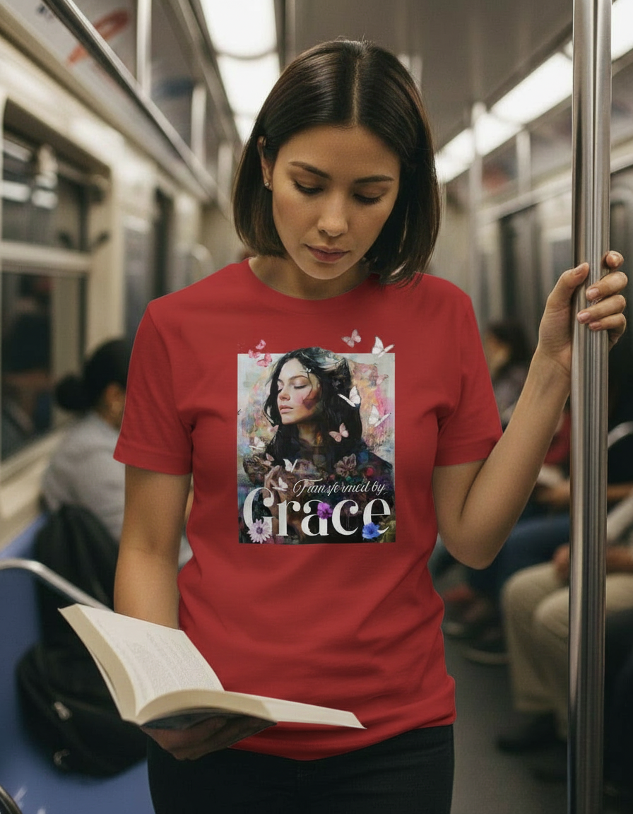 Transformed by Grace T-shirt Woman