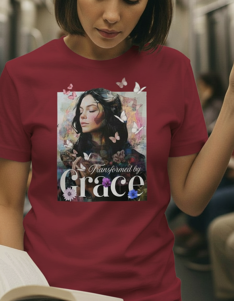 Transformed by Grace T-shirt Woman