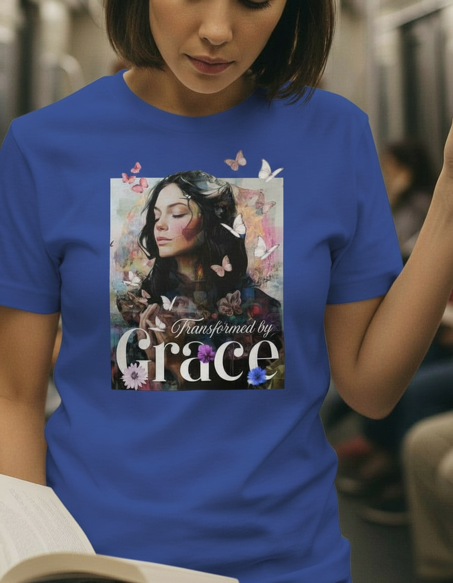 Transformed by Grace T-shirt Woman