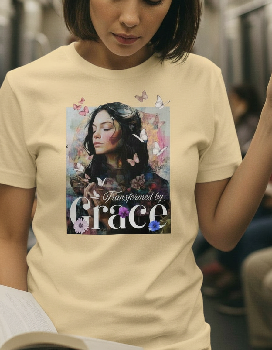 Transformed by Grace T-shirt Woman