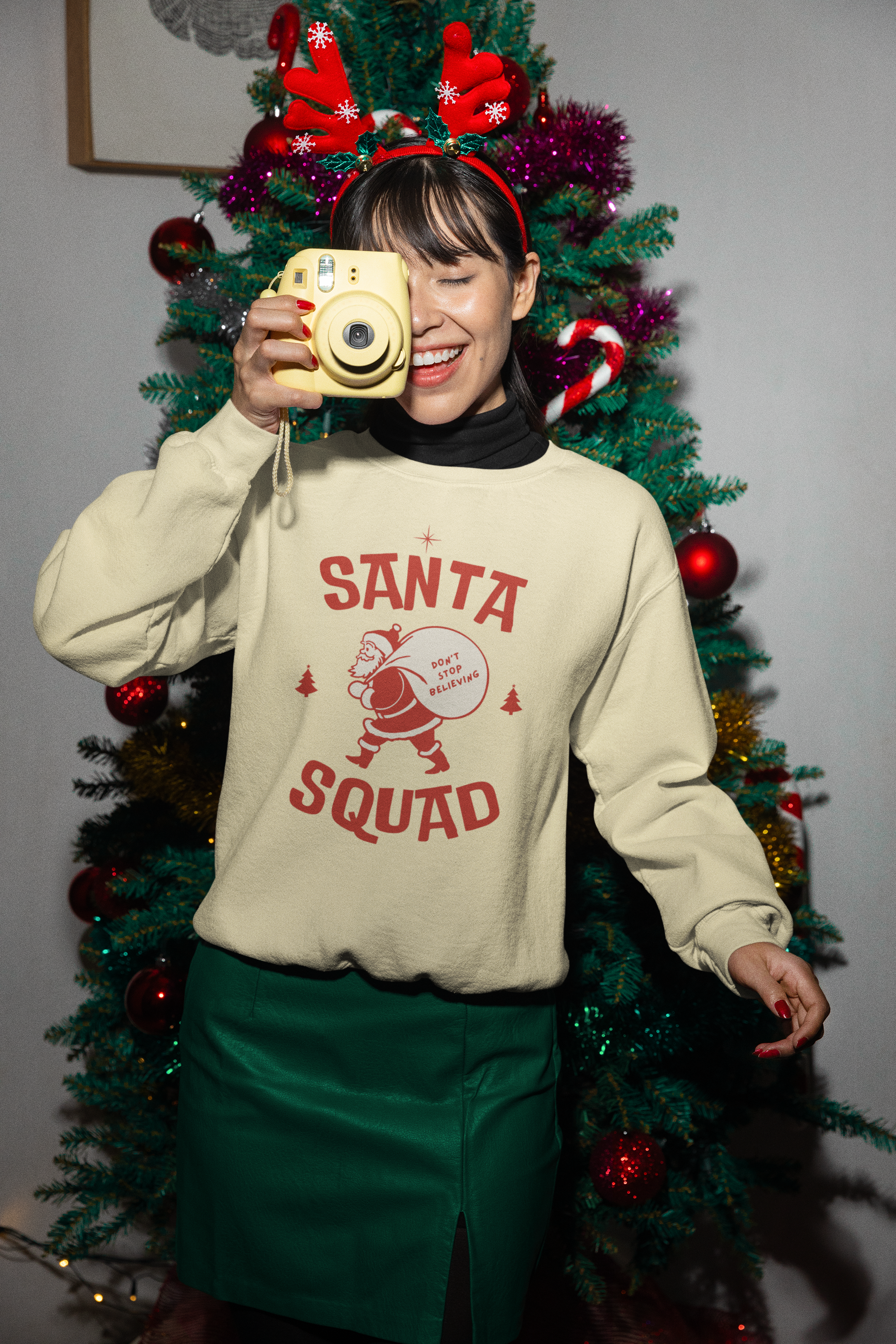 Santa Claws Scary Santa Hoodie - Women's
