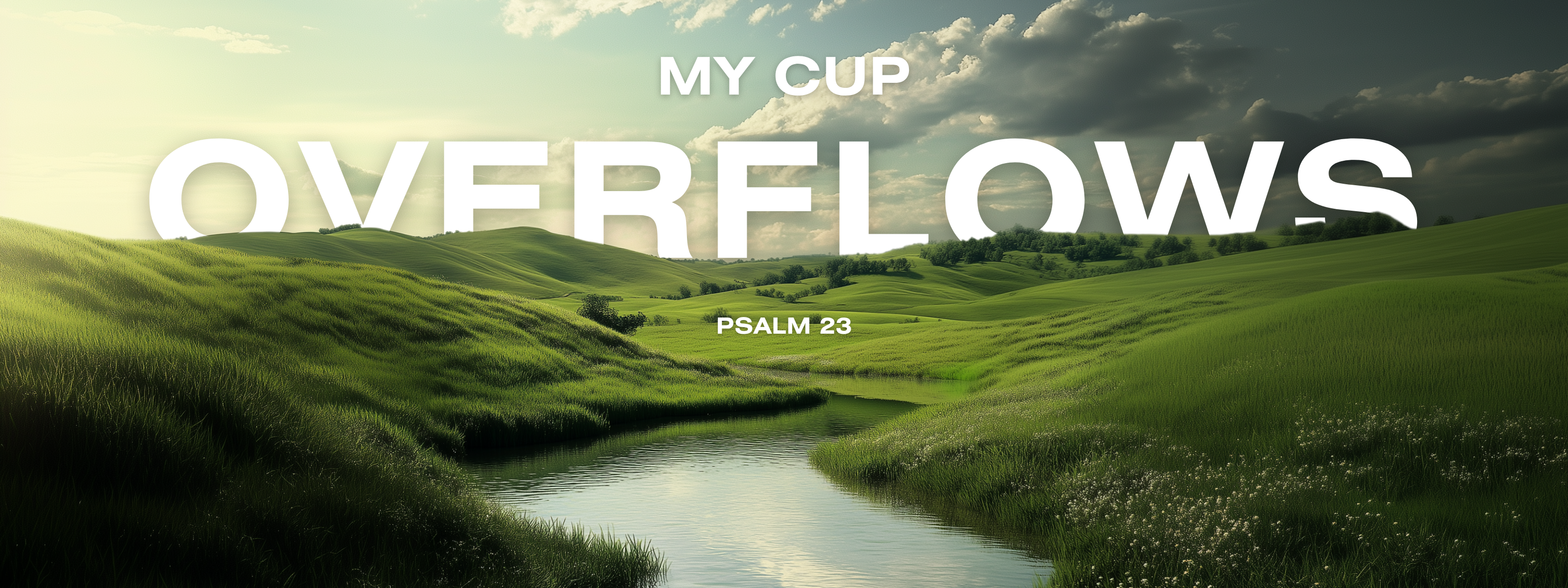 Overflow Field Hoodie – Psalm 23:5