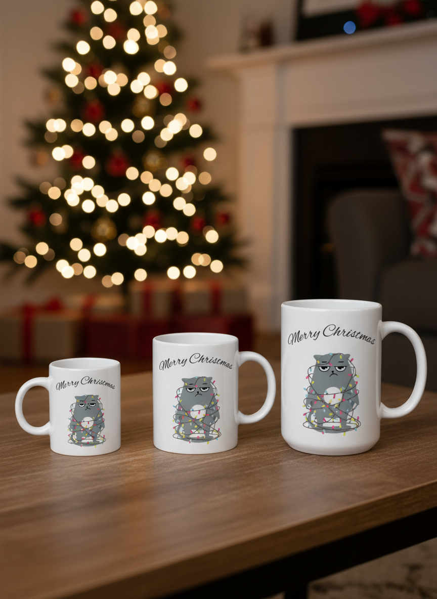 Grumpy Christmas Mug