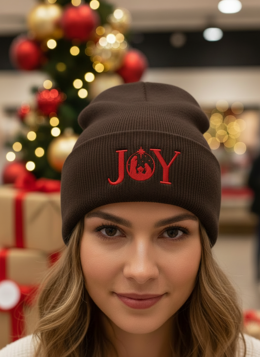 JOY Christmas Beanie - Women's