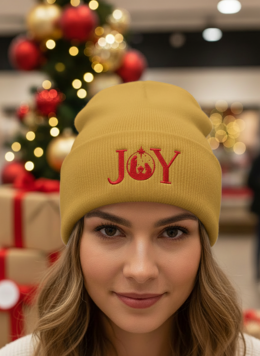 JOY Christmas Beanie - Women's