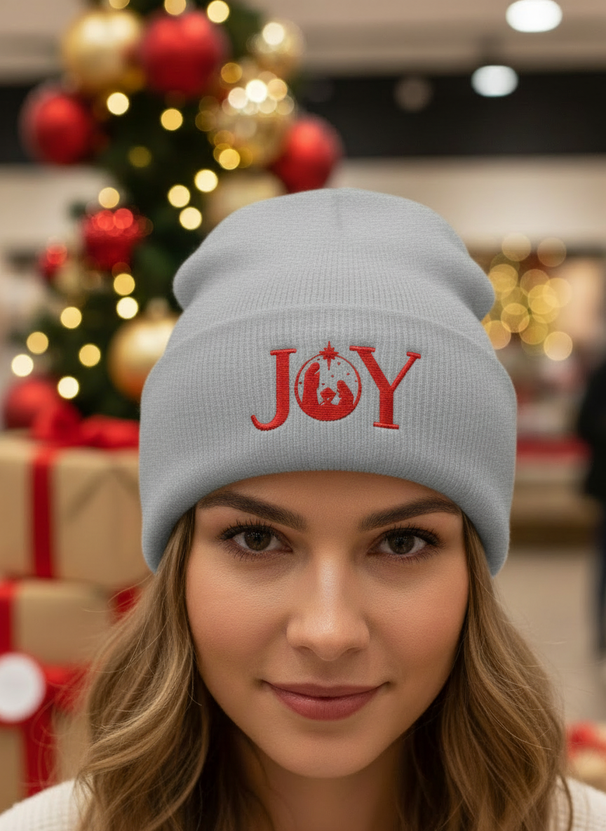 JOY Christmas Beanie - Women's