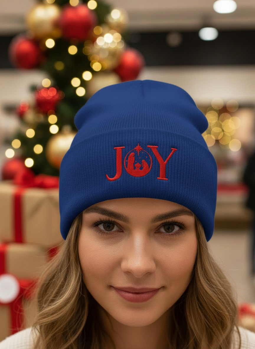 JOY Christmas Beanie - Women's