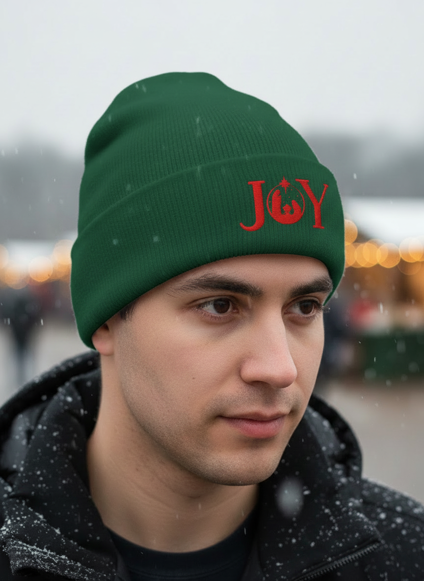 JOY Christmas Beanie - Men's