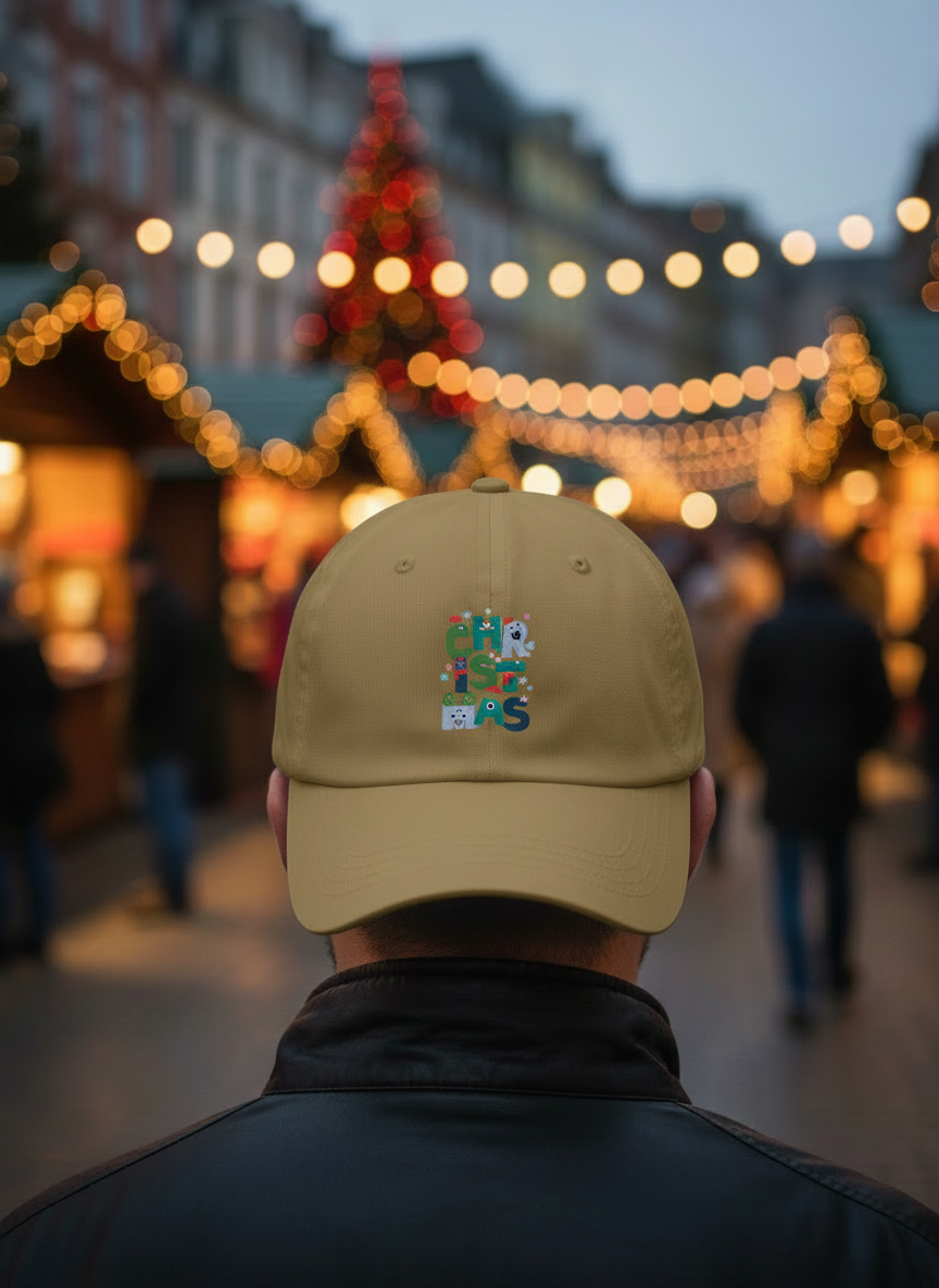 Ugly Sweater Pattern Christmas Cap - Men's