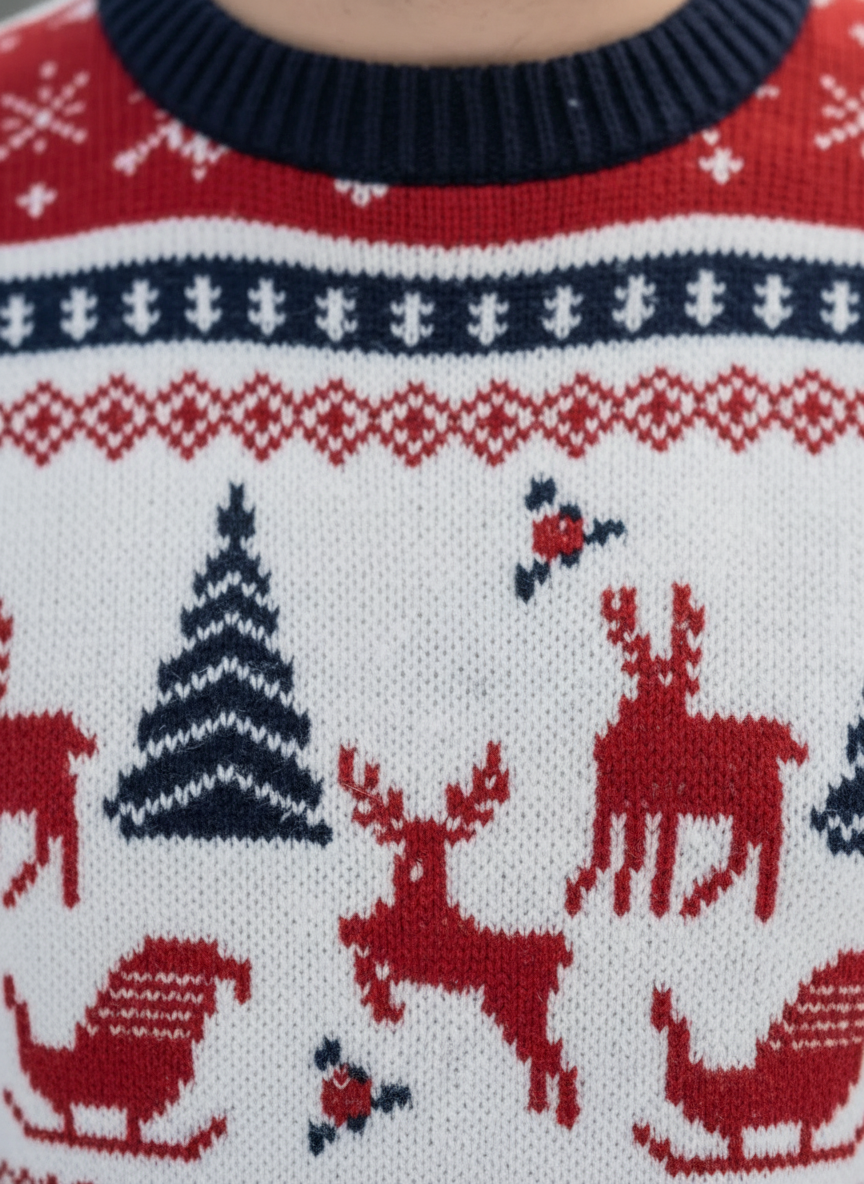 Green Firefly Christmas Sweater - Men's