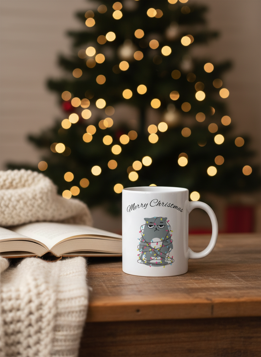 Grumpy Christmas Mug