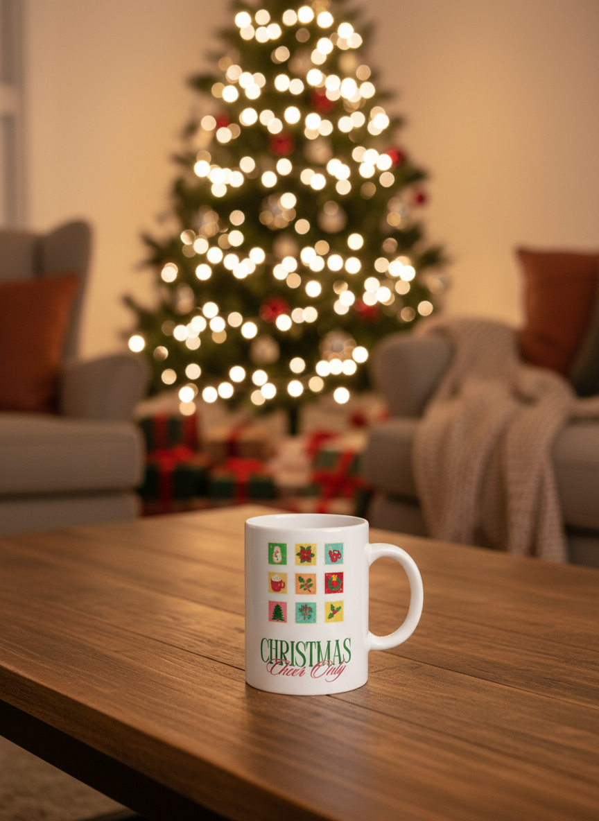Christmas Cheer Snowman Mug