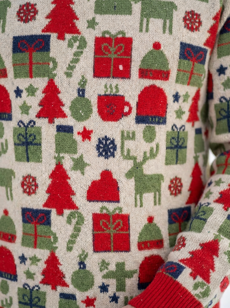 Red Firefly Christmas Sweater - Men's