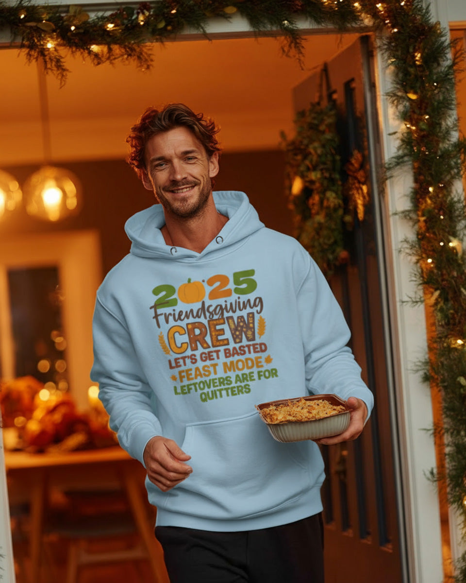 Friendsgiving Crew Hoodie - Men's