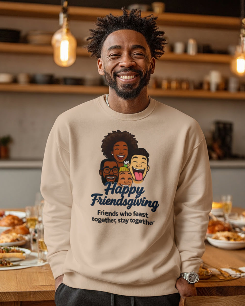 Happy Friendsgiving Sweatshirt - Men's