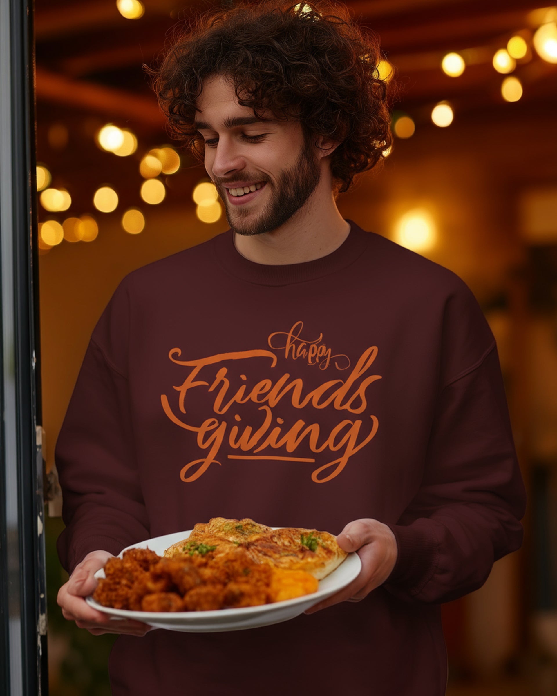 Happy Friendsgiving Sweatshirt - Men's