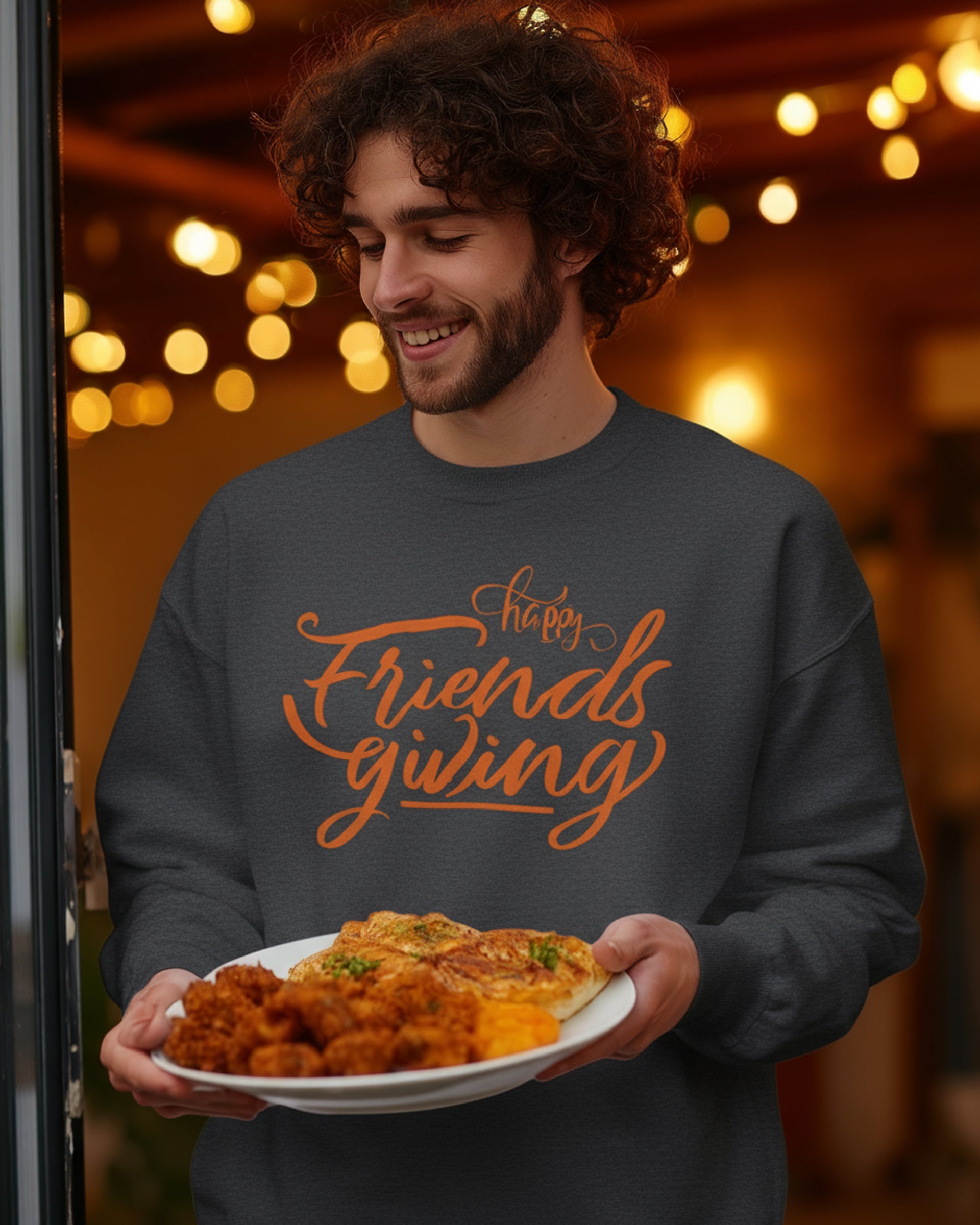 Happy Friendsgiving Sweatshirt - Men's