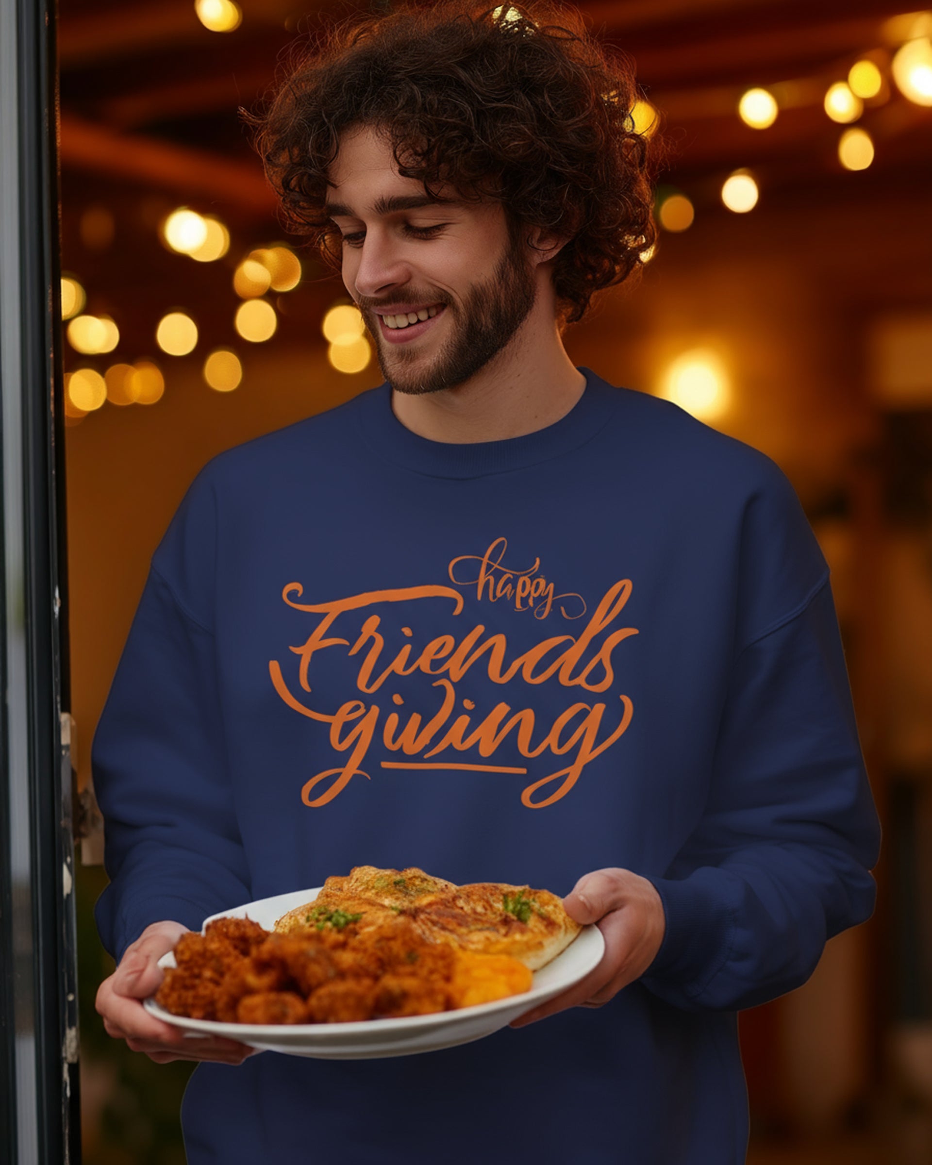 Happy Friendsgiving Sweatshirt - Men's