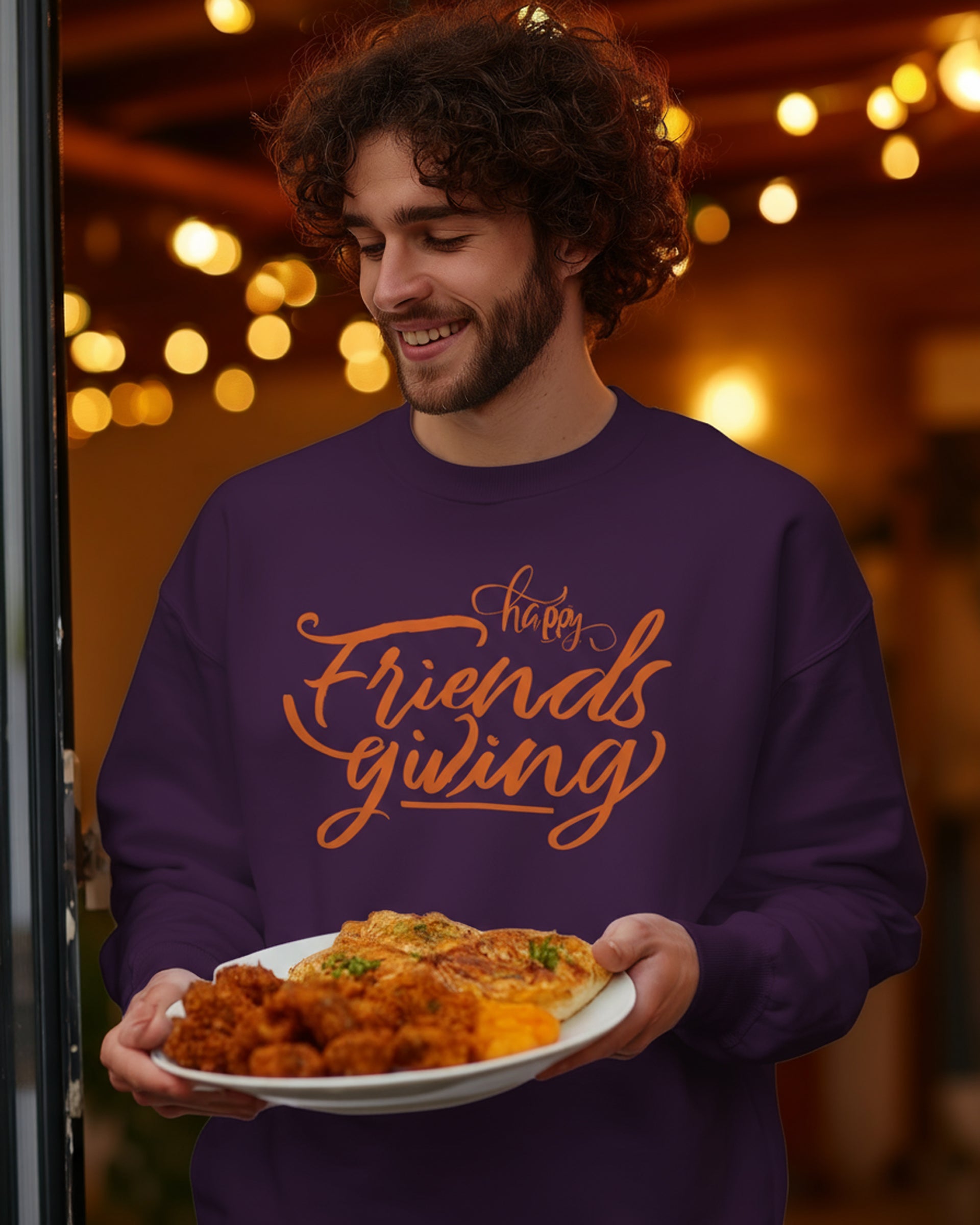 Happy Friendsgiving Sweatshirt - Men's