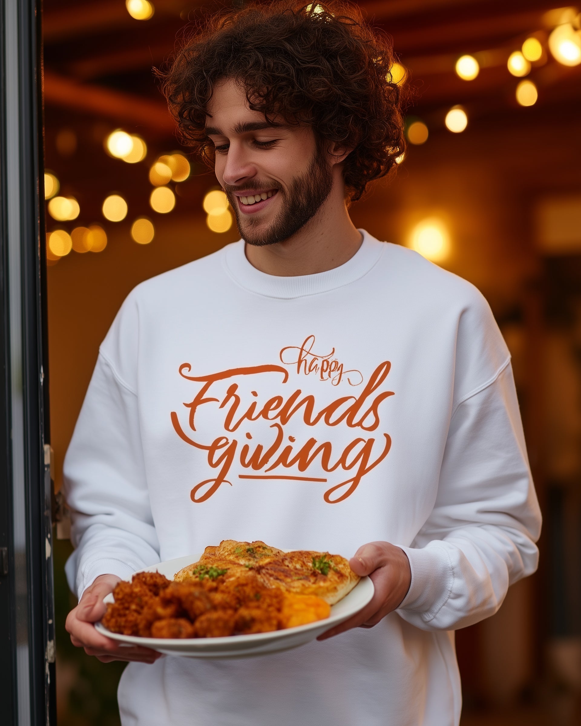 Happy Friendsgiving Sweatshirt - Men's