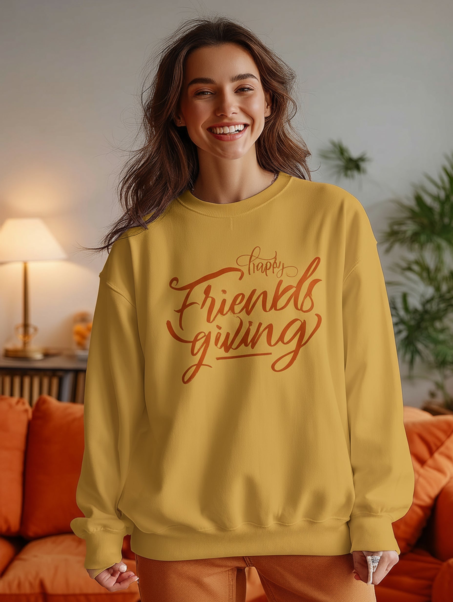 Happy Friendsgiving Sweatshirt - Women's