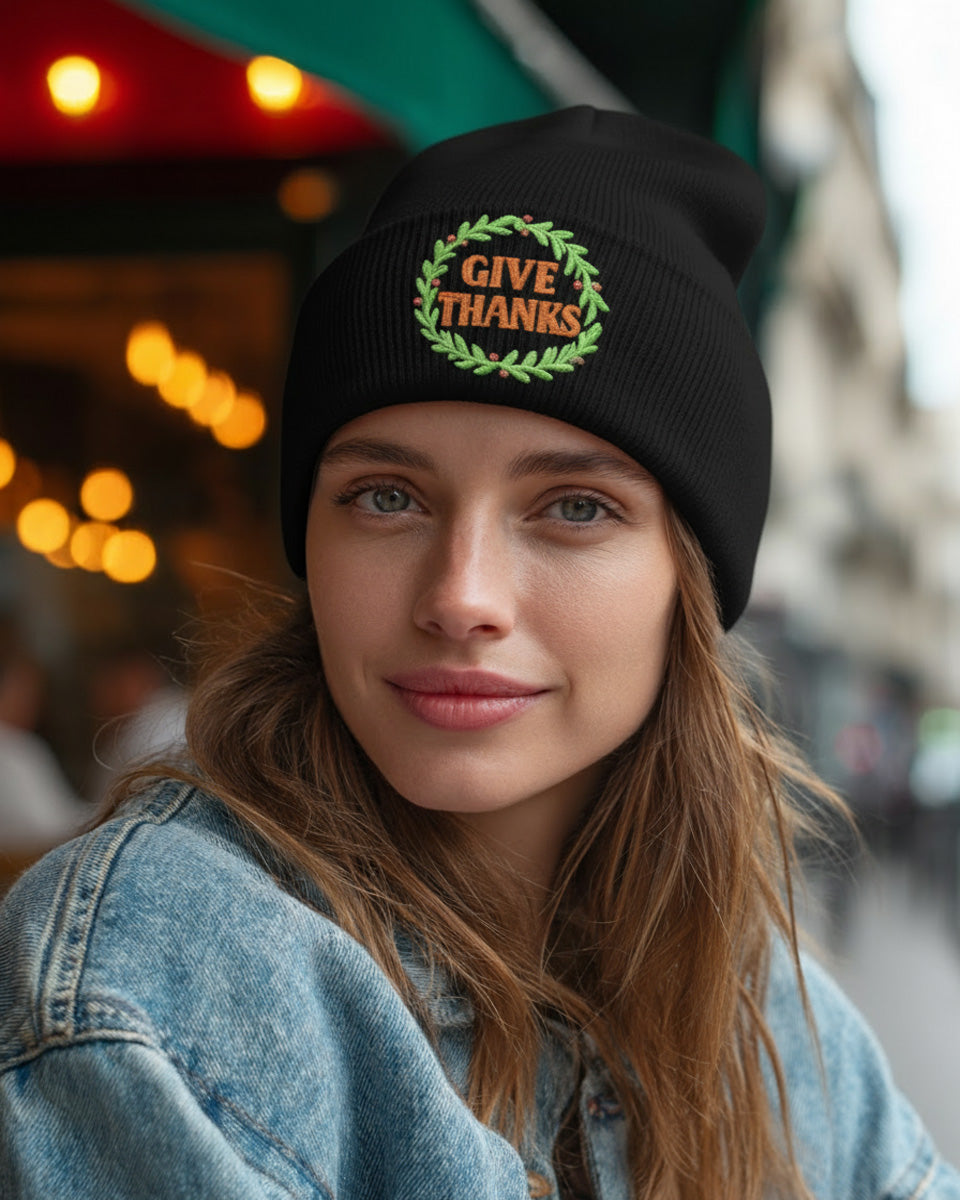 Give Thanks Beanie