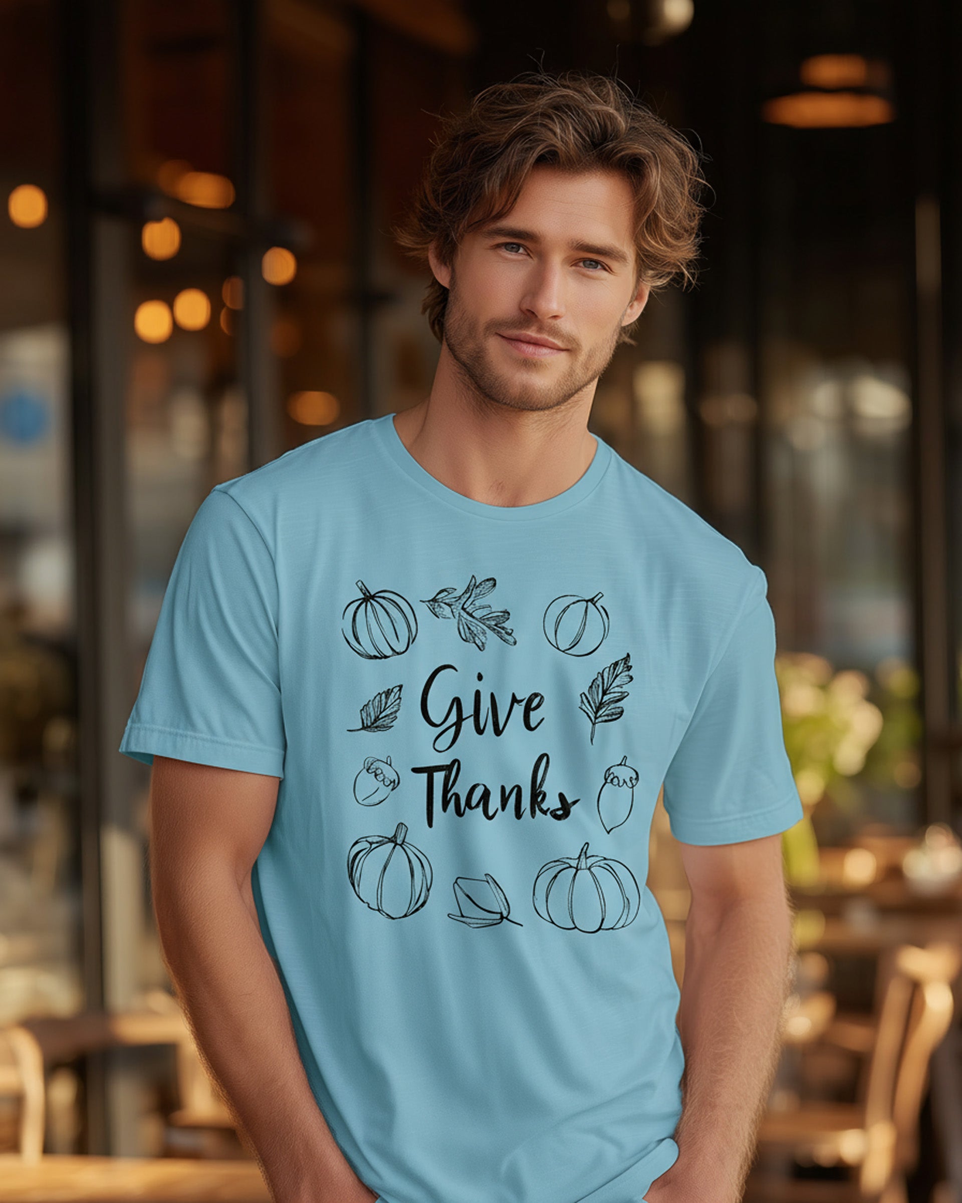 Give Thanks Tee - Men's