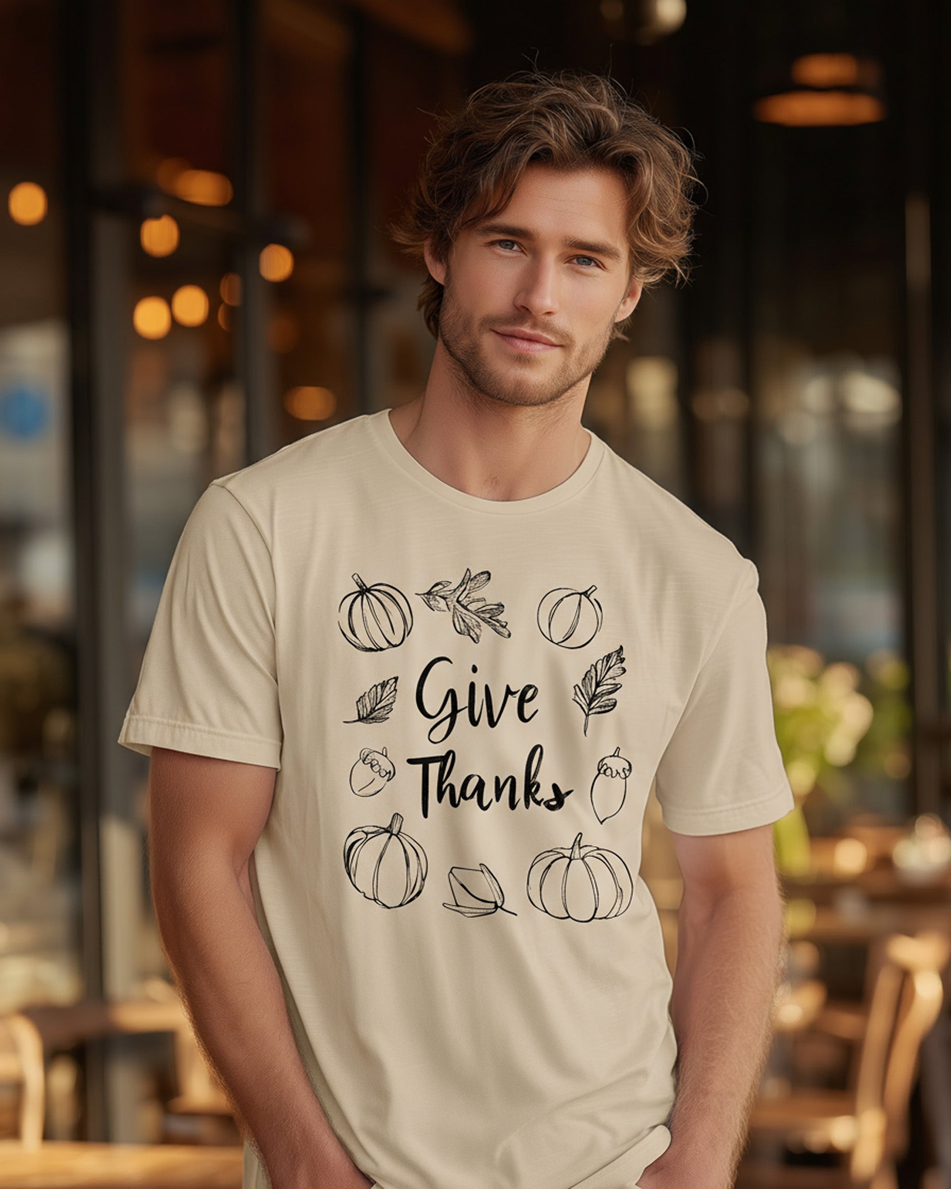 Give Thanks Tee - Men's
