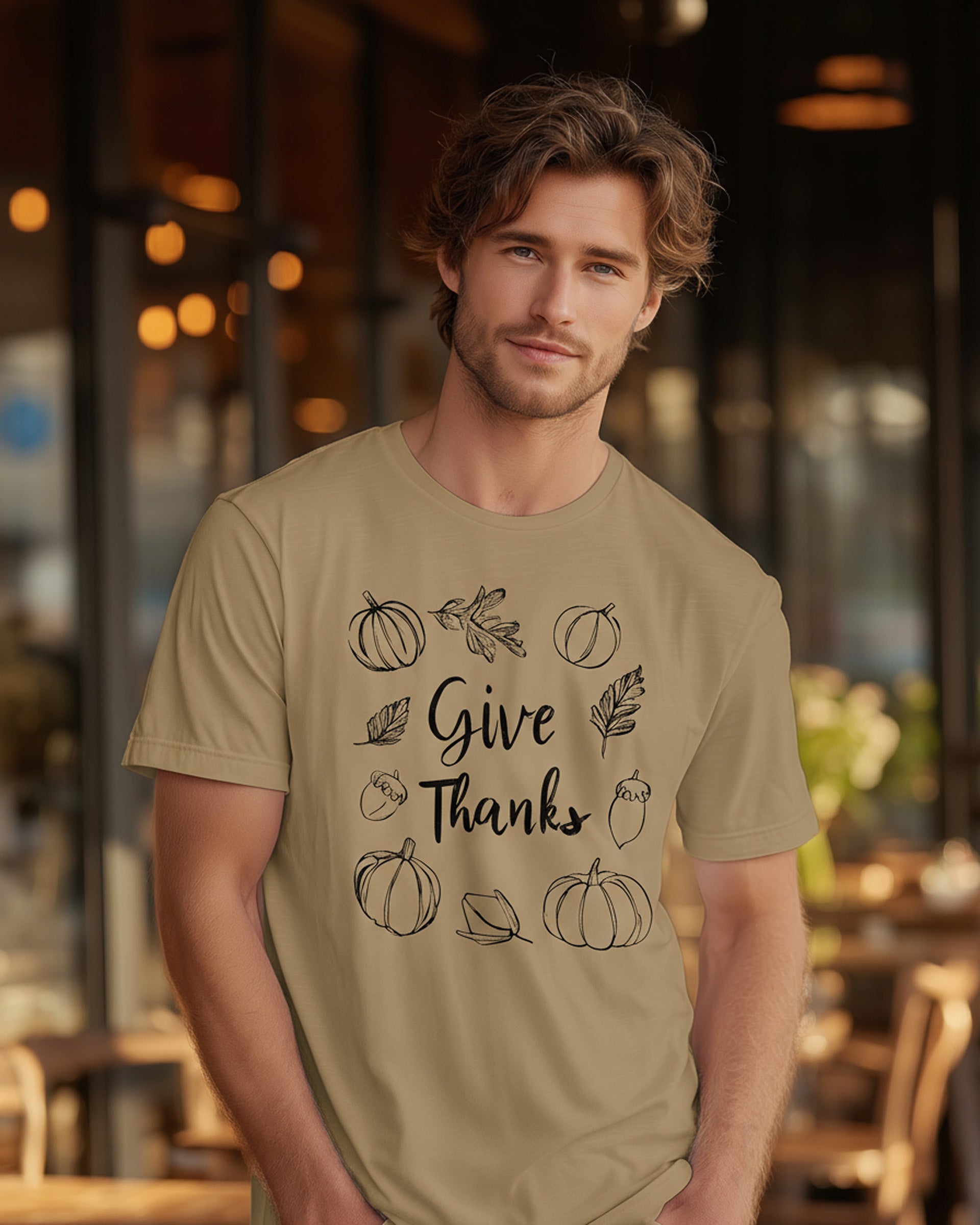 Give Thanks Tee - Men's