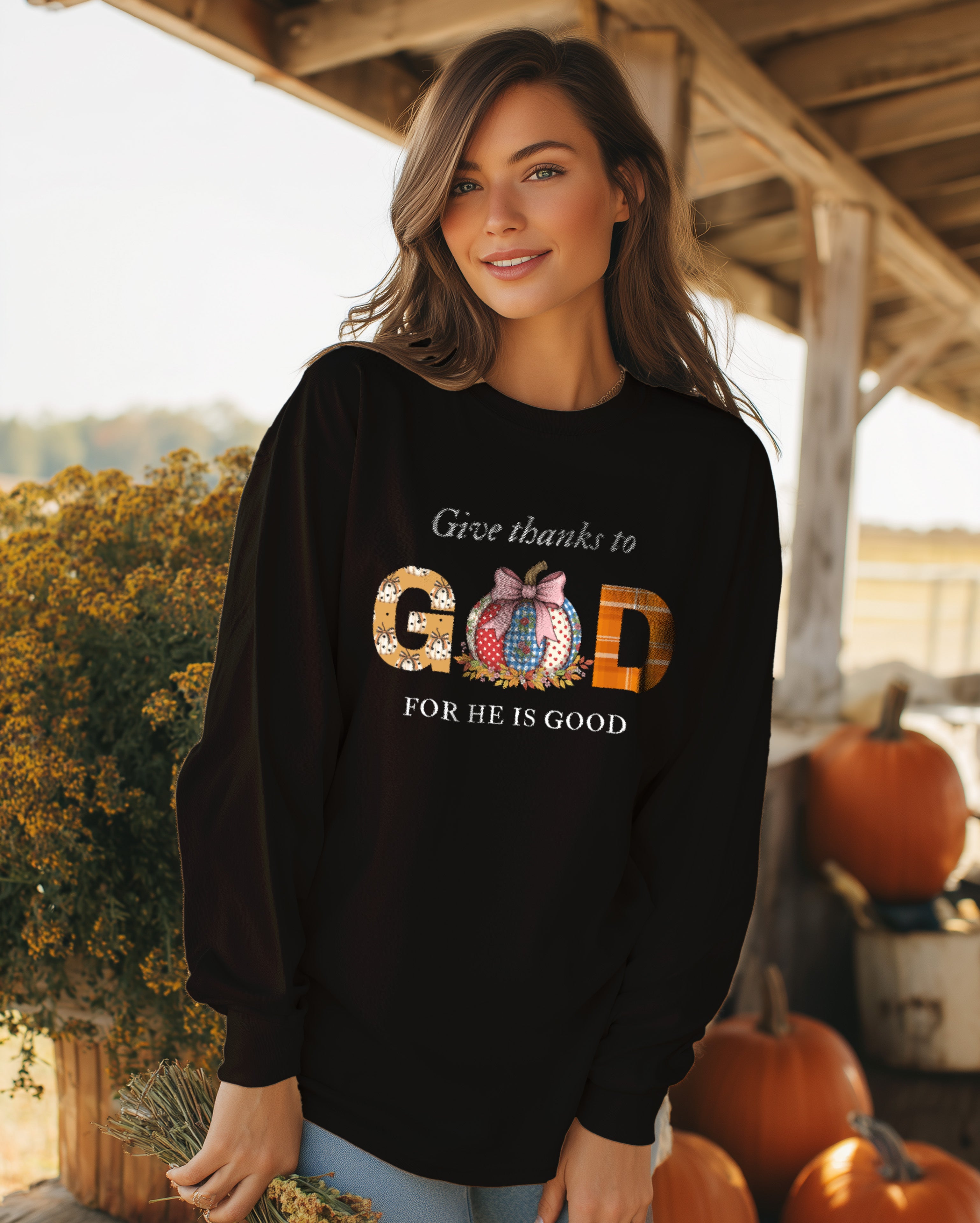 Give Thanks to God Sweatshirt  - Men's