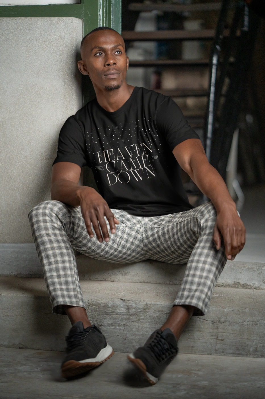 Heaven Came Down” Christmas Tee