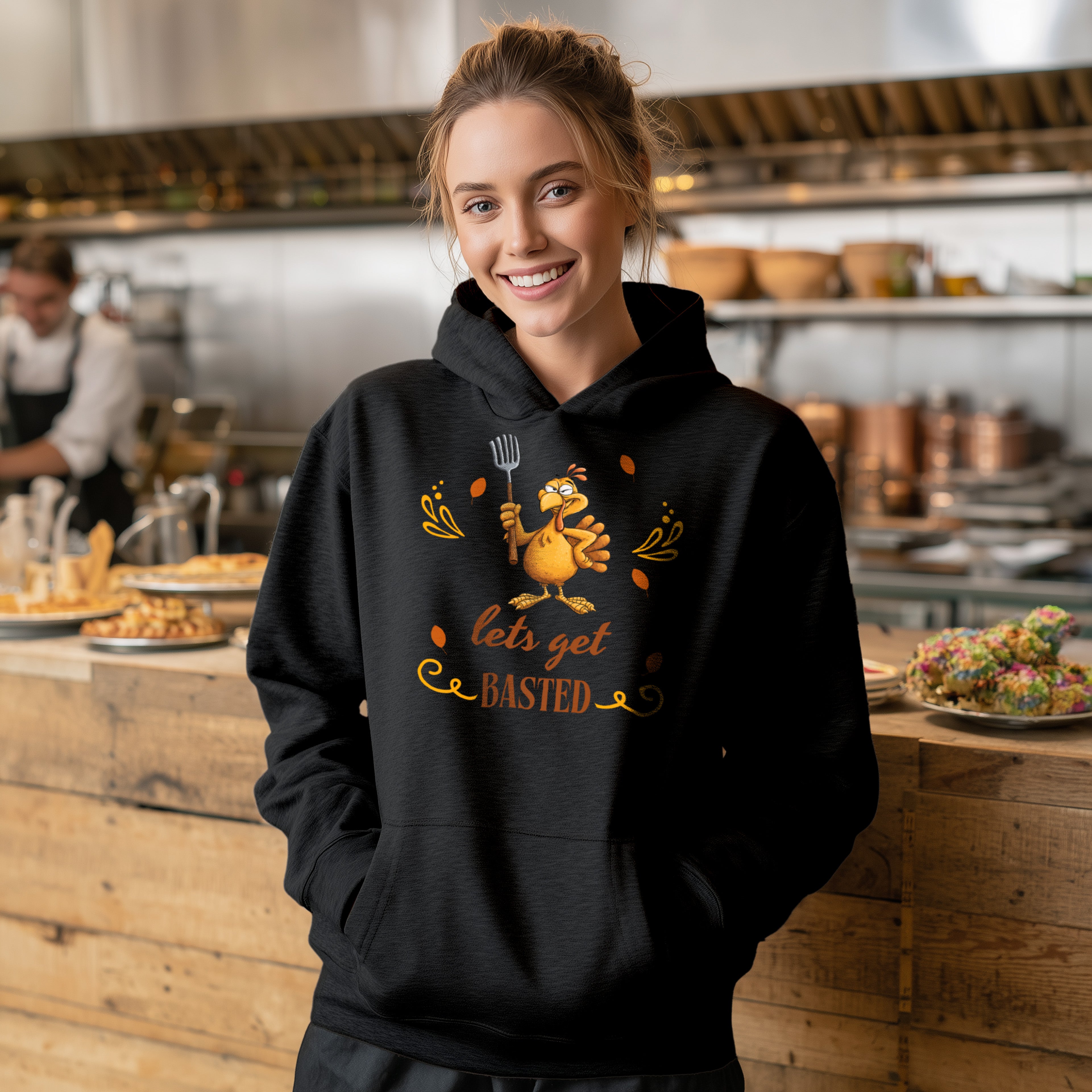 Let’s Get Basted Hoodie - Men's