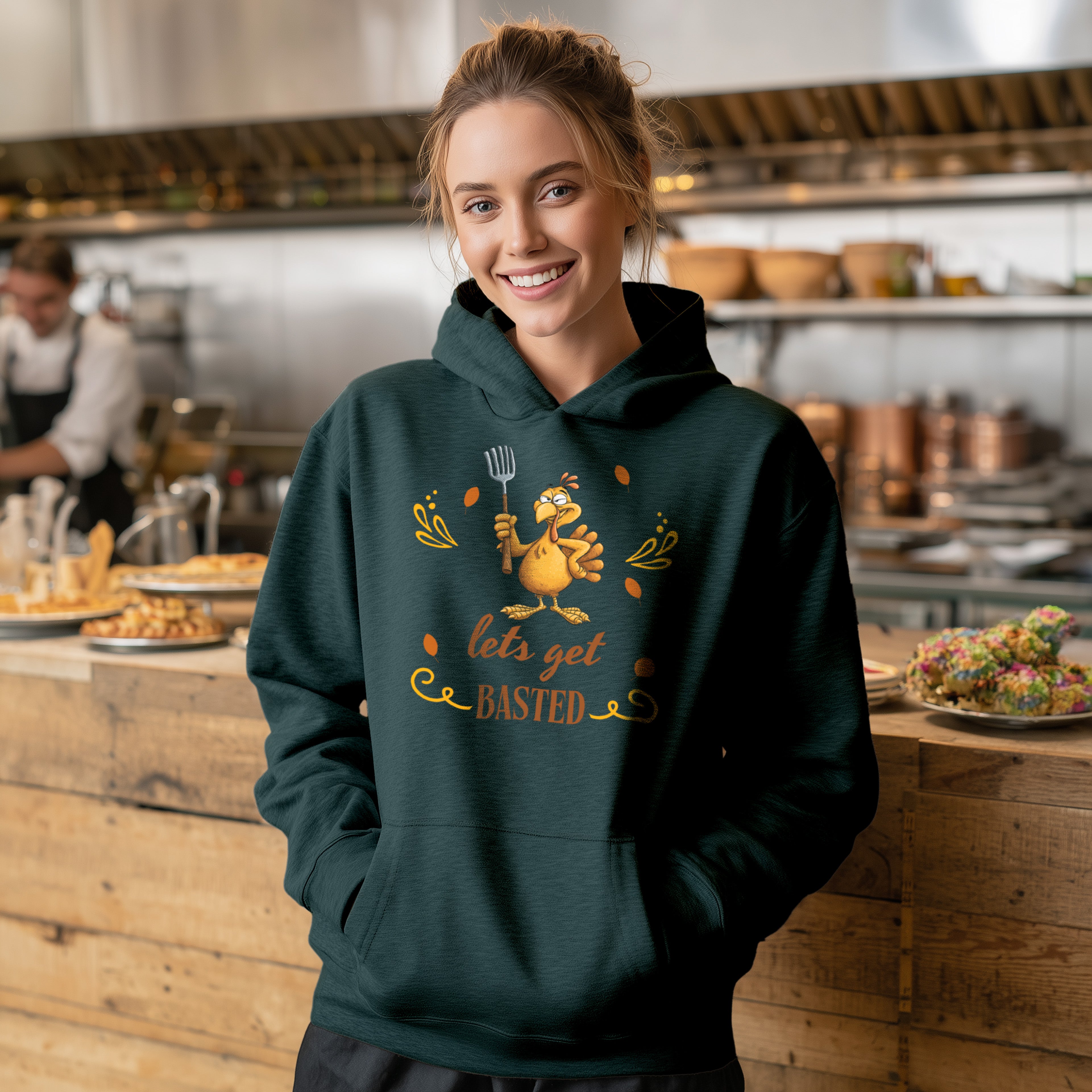 Let’s Get Basted Hoodie - Men's