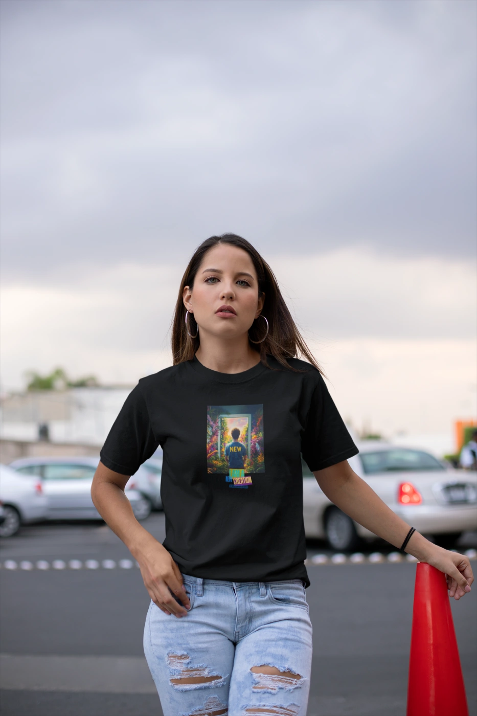 New Creation Open Door Tee – 2 Cor 5:17
