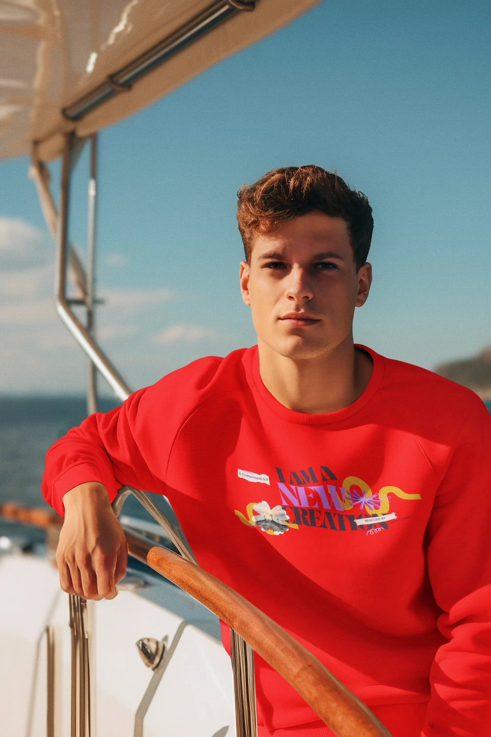 New Creation” Statement Sweatshirt