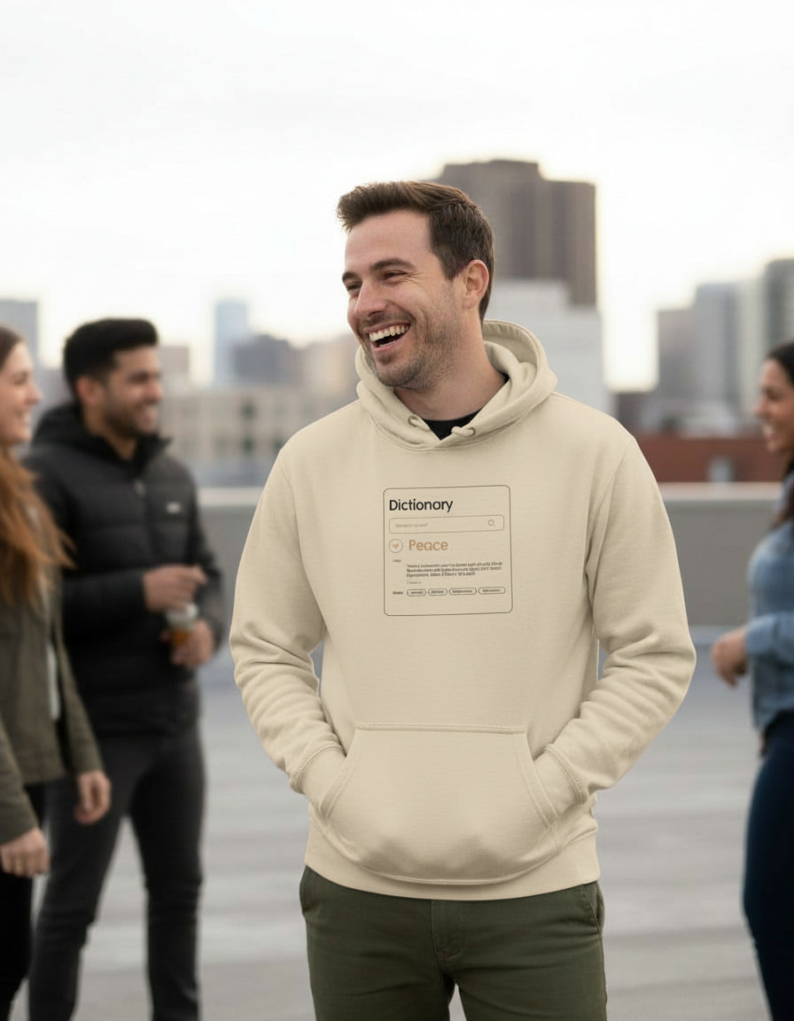 Peace Dictionary Hoodie - Men's
