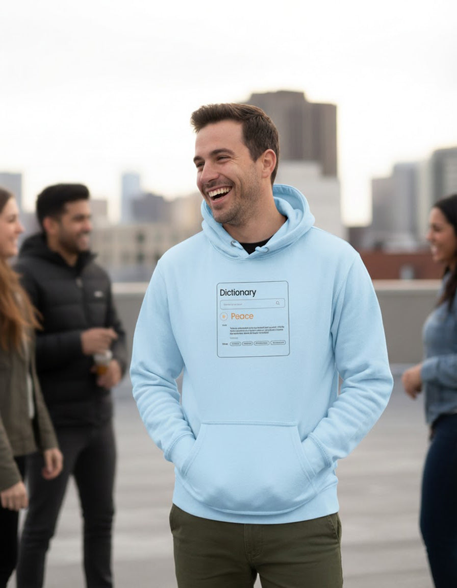 Peace Dictionary Hoodie - Men's