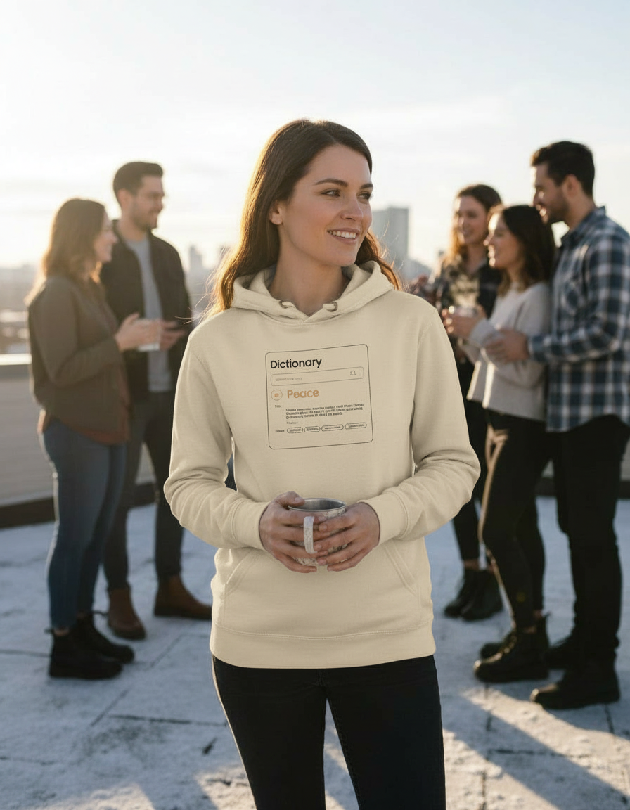 Peace Dictionary Hoodie - Women's