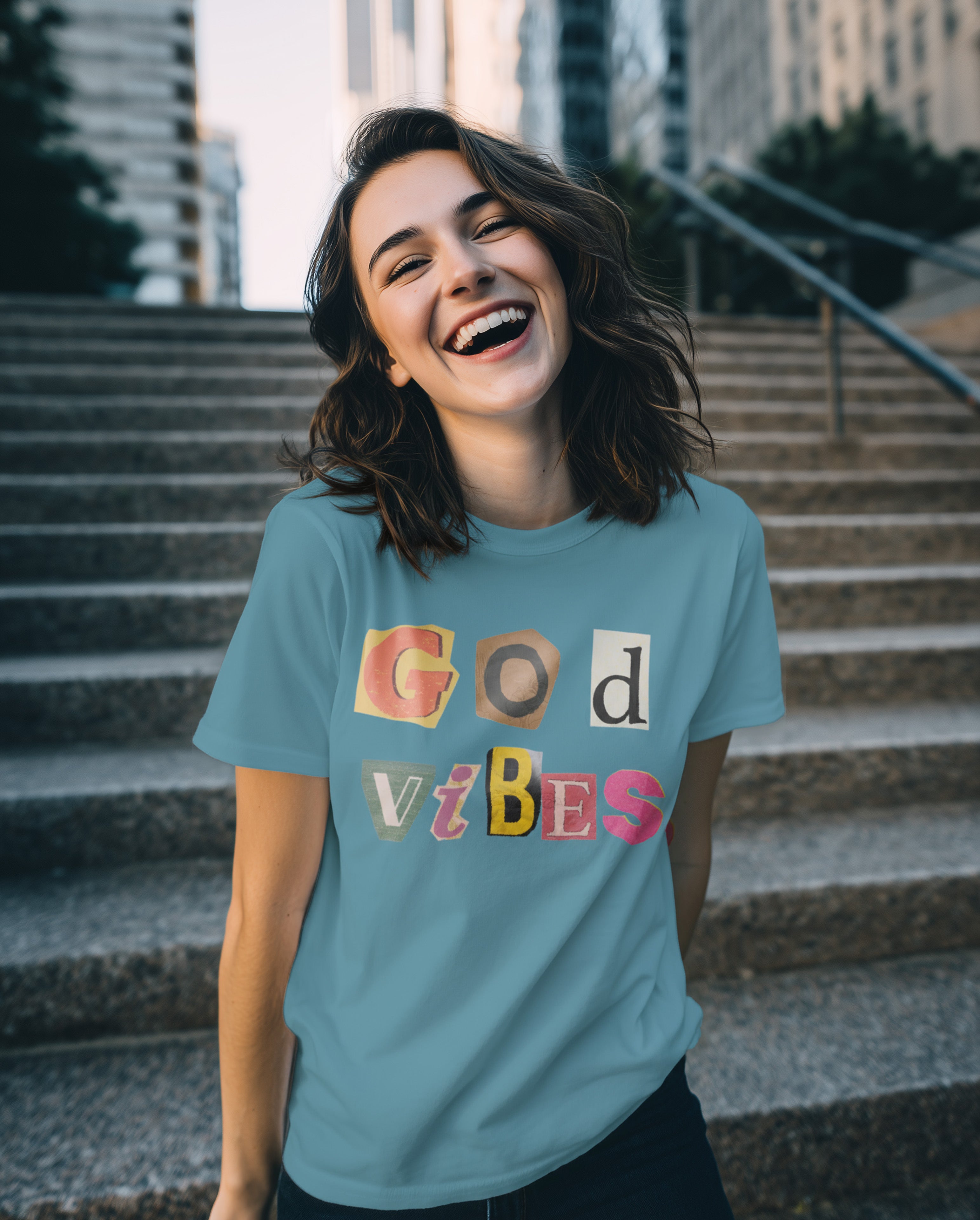 God Vibes Relaxed Tee - Women's